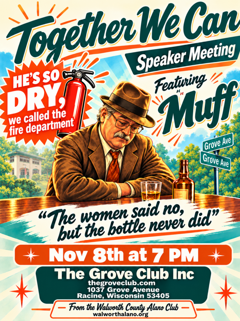 Muff Speaks at The Grove in Racine